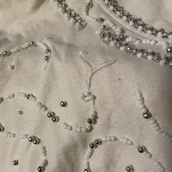 Vintage beaded crop top - Picture 10 of 11